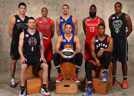 三分雨中的绝代双骄,回顾 2016 年 NBA 全明星三分球大赛 三分雨中的绝代双骄,回顾 2016 年 NBA 全明星三分球大赛