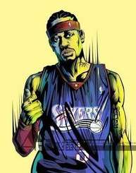 定格传奇与个性，NBA 球员插画师全景图鉴