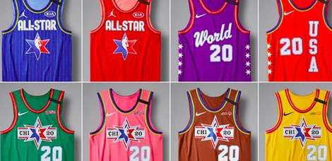谁执掌画笔？揭秘 NBA 全明星球衣的设计幕后