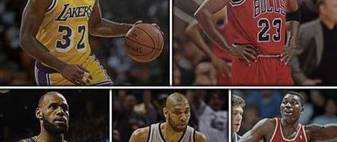 巅峰对决，NBA 历史各位置前五阵容实力深度排名与组建分析