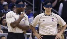 哨声下的悖论，当 NBA 球员未犯规，裁判却判了犯规